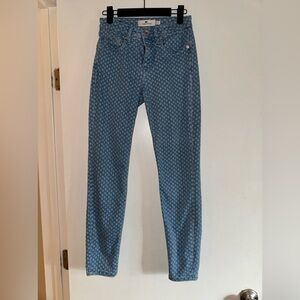 VINEYARD VINES PATTERNED HIGH RISE SKINNY JEAN